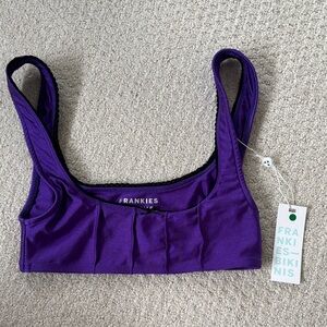 ‼️ SALE‼️Frankie's Bikinis Vibrant Purple Bralette